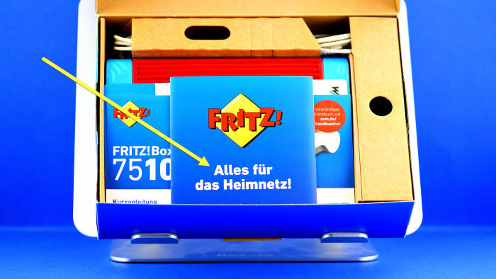 Unboxing der AVM Fritzbox 7510 (Bild: Harald Karcher)